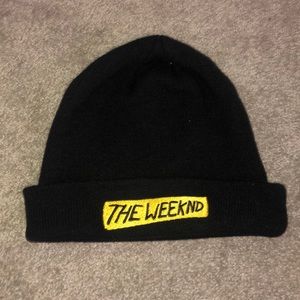 Vintage beanie from The Weeknd concert